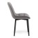 Boston chair Velutto 32, graphite