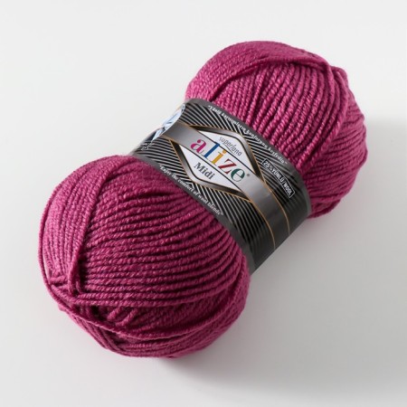 Yarn "Superlana Midi" 25% wool, 75% acrylic 170m/100g (440)-1