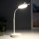 Table sensory lamp 1523/1wt 30hLED 3W AKB USB 2 white modes 10x10x41 cm Risalux