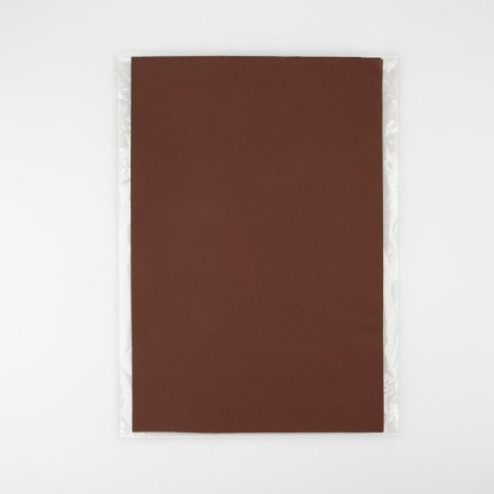 Artificial leather, 20 × 30 cm, 0.5 mm, 3 pcs, brown color-4