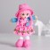 Doll "Ulyana", with a brooch, 20 cm