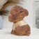 Poodle Poodle brown, 18x16x10cm