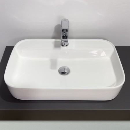 Comforty 78574-60 liner shell, rectangular, white color, 60 cm
