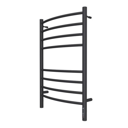 Terminus heated towel rail "Classic" P8, 500x800 mm, Dimmer, Black Muars-1