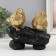 Polystone souvenir "Two golden birds on a branch" 16x7x15 cm