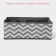 Sigzag Sigzag, 8 cells, 32 × 24 × 12 cm, gray -gray