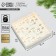 Box for confectionery with PVC lid "I Love Winter", 15 x 15 x 3 cm, new year