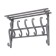 Wall hanger in 7n, 880x230x620, 5 hooks, gray