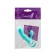 Willy Eromantica double stimulation vibrator, 12 cm, silicone, mint color