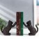 Holders for books of cast iron "kittens" set 2 pcs 12x10x5.5 cm