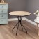Table Kitchen Rund LDSP 22 mm, 780x780x740, Irish oak