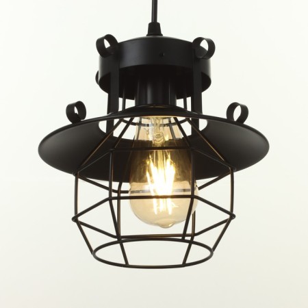 Lamp Bayerlux 2137/1bk E27 40W Black 21x21x21-120 cm-2