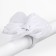 Outlet. Bant for hair on elastic band, 13 cm, white, kitty Marie