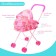 Stroller for dolls, metal frame