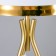 Venice table lamp E27 40W white-gold 28x28x50 cm Risalux