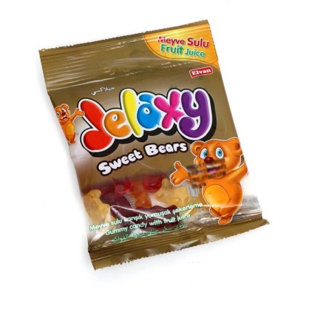 Chewing marmalade Jelaxy Fruit Mix with a fruit taste, 20 g, mix-6