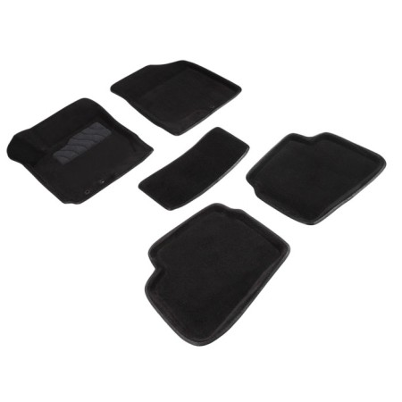 Pile rug for Kia Cee’d, 2007-2012, black