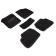 Pile rug for Kia Cee’d, 2007-2012, black