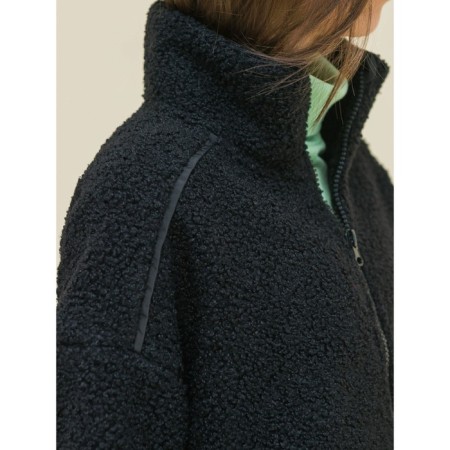 Jacket for girls, height 116 cm, black color-6