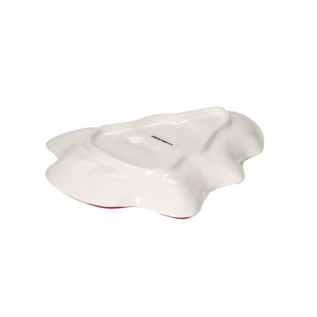 Ceramic Dolyana Grandfather Frost, 21.4 × 17.9 × 2.7 cm, red red-3