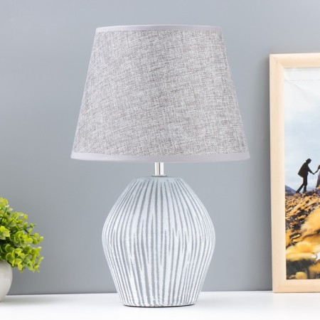 Boin table lamp E14 40W gray 22x22x35 cm Risalux