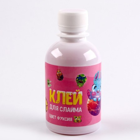 Glue for slines 200 ml, fuchsia-3