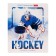 Notebook of 48 sheets in a hockey cage, covering a coated cardboard, mix