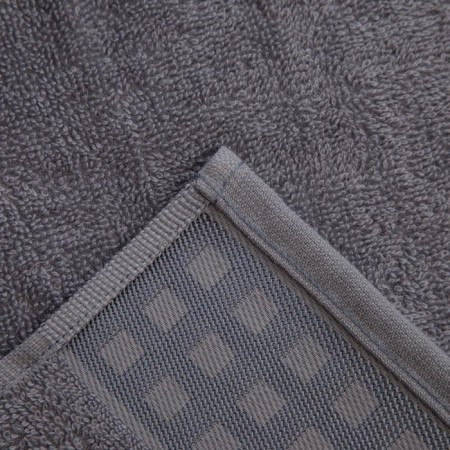 Terry towel Lovelife Square, 50x90 cm, ash-gray color-2