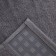 Terry towel Lovelife Square, 50x90 cm, ash-gray color