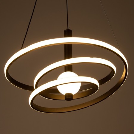 Bayerlux "Aliot" LED 80W 3000-6000K Black 44x42x31-131 cm-5