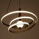 Bayerlux "Aliot" LED 80W 3000-6000K Black 44x42x31-131 cm