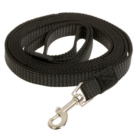 Land zoonik Kapron with double latex thread, 3 m x 2 cm, black