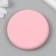 Gypsum cover for candlestick 1.5x7.5 cm pink
