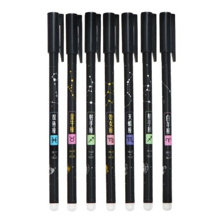Gel handle Erased ink, blue rod, 0.5 mm, Black Mix case-1