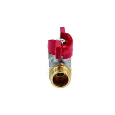 Balloon Aquasfera Euro 1017-03, d = 20 mm x 3/4 ", pn 16, external threads, crimping, butterfly-3