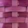 Wicker basket, d19 x 9 x 32 cm, purple, bamboo