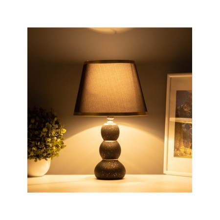 Table lamp "Balls" 1x40W E27 Black/gold 22x22x36cm-1