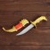 Souvenir knife, 19 cm, horse -shaped handle, mix
