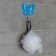 Hook on a vacuum suction cup "butterfly", color mix