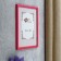 Photo frame Pine C14 21x30 cm, 088 Pink (plastic screen)