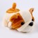 Soft toy "puppy", on a key fob, color mix