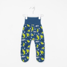Children's sliders, blue/dino color, height 62 cm
