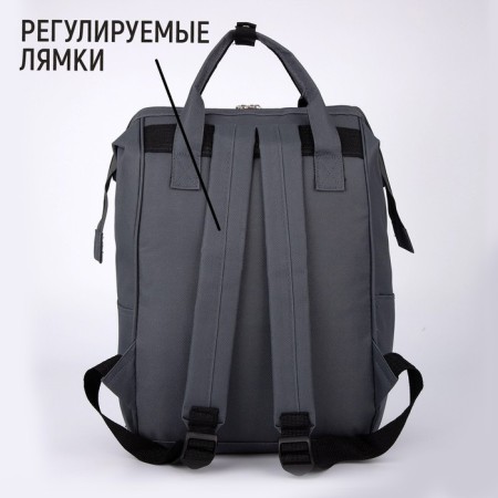 School backpack with kaif pocket-3