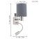 Bra Pasteri, 2x40W E27, 3000k, 380lm, Nickel color