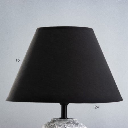 Amaltia desktop E14 40W white-black 22.5x22.5x36 cm Risalux-3