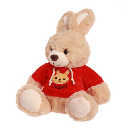 Soft toy "Bunny in the jacket", Mix colors-1