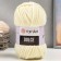 Yarn "Dolce" 100% micropoliester 120m/100g (783 champagne)