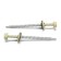 Roofing screws 4.8x70 mm, RAL1014 beige color, 100 pcs.