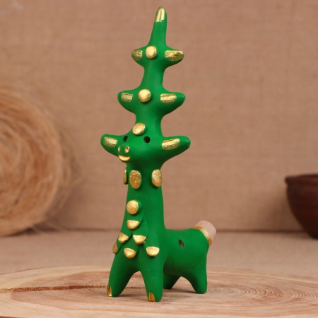 Abashevskaya toy "Deer-Drevo", 15x7x15 cm, Kukushkin I.I.