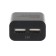 EXPLOYD EX-Z-1424, 2 USB, 2.4 A, Type-C cable, 1 m, black